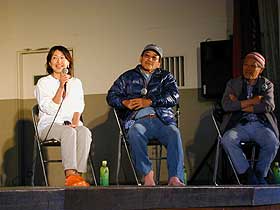芳地直美さん、野田知佑さん、中島正晃さん