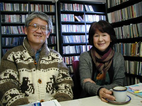 ラムサール・ネットワーク日本の陣内隆之さんと安藤よしのさん写真 ラムサール・ネットワーク日本の陣内隆之さんと安藤よしのさん