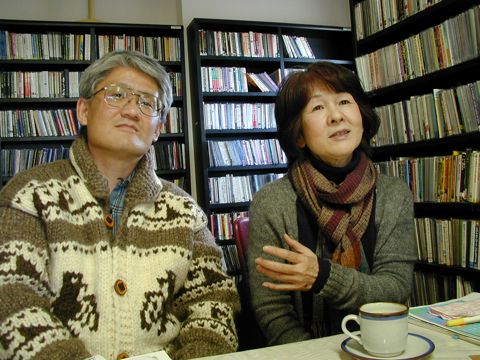 ラムサール・ネットワーク日本の陣内隆之さんと安藤よしのさん写真 ラムサール・ネットワーク日本の陣内隆之さんと安藤よしのさん