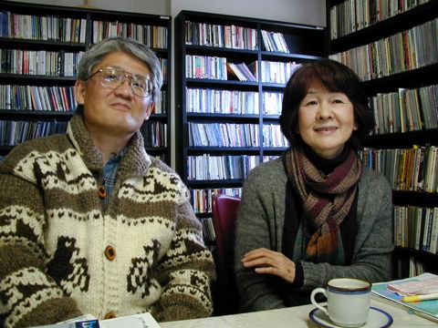 ラムサール・ネットワーク日本の陣内隆之さんと安藤よしのさん写真 ラムサール・ネットワーク日本の陣内隆之さんと安藤よしのさん