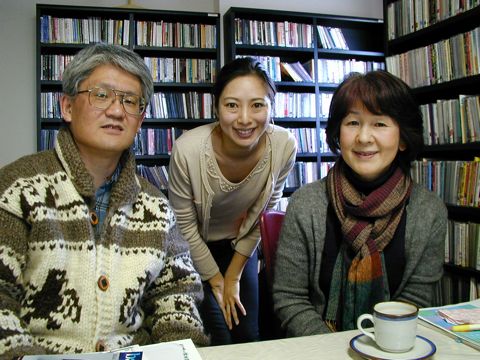 ラムサール・ネットワーク日本の陣内隆之さんと安藤よしのさん写真 ラムサール・ネットワーク日本の陣内隆之さんと安藤よしのさん