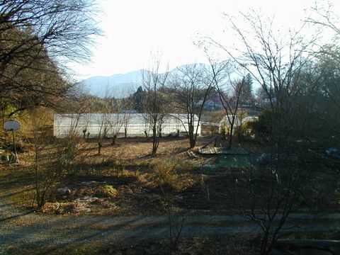 ウッドデッキから見える景色 ウッドデッキから見える景色