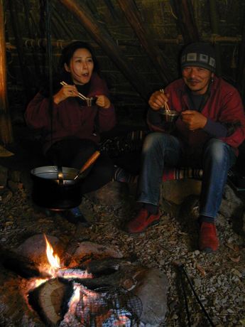 お汁粉を食べました お汁粉を食べました