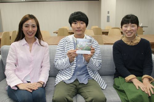 HARCOさんとオグロエリさん HARCOさんとオグロエリさん
