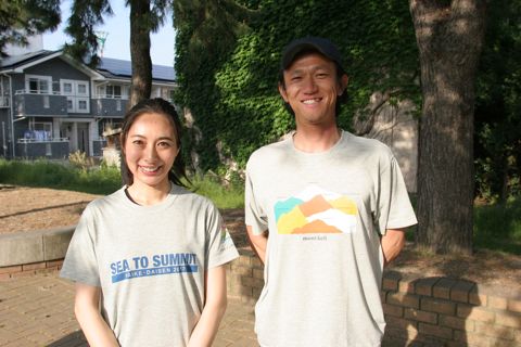 チームBE-PALとして参加した
アウトドアライターの森山伸也さんと再会!